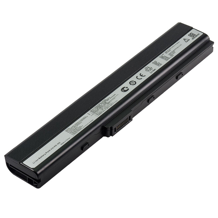 Asus K52F K52J A52F A42-K52 X52F K52 K42F X52J A52J A42J K52JC A41-B53 A41-K52 A32-K42 A31-B53 A31-K42 A31-K52 A32-B53 A32-K52 [10.8V / 48Wh] Laptop Battery Replacement