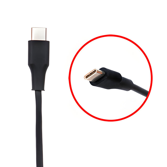 Dell XPS MacBook Pro Air Lenovo Yoga Thinkpad HP Spectre X360 Elite and Other Devices Adapter Replacement with USB-C to C Cable