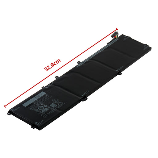 Dell 6GTPY XPS 15 9570 9560 9550 7590 Precision 5510 5520 Series 1P6KD 4GVGH 5XJ28 5D91C H5H20 [11.4V / 97Wh] Laptop Battery Replacement