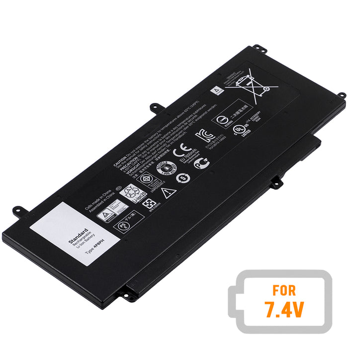 Dell 4P8PH Inspiron 15 7000 7537 7547 7548 N7547 N7548 Series G05H0 0G05H0 OPXR51 179F8 04P8PH [7.4 V / 56Wh] Laptop Battery Replacement