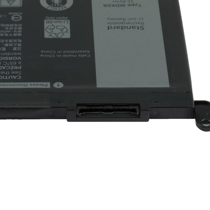 Dell WDX0R Inspiron 13 14 15 17 Series P58F FC92N 3CRH3 T2JX4 CYMGM [11.4 V / 42Wh] Laptop Battery Replacement