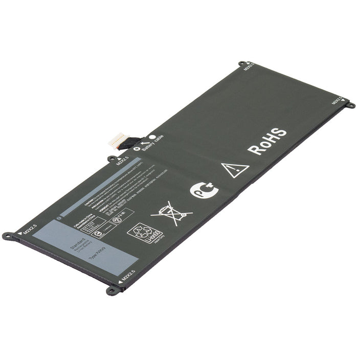 Dell 7VKV9 9TV5X V55D0 XPS 12 9250 Latitude 12 7275 [7.6 V / 30Wh] Laptop Battery Replacement