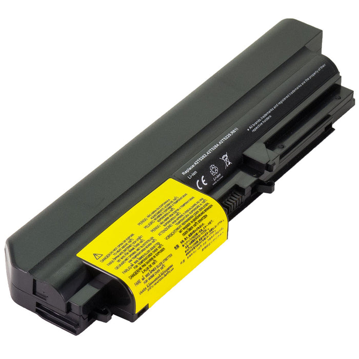 IBM ThinkPad T400 7417 ThinkPad R400 41U3198 42T4531 42T467742T5225 41U3197 42T5262 [10.8V / 48Wh] Laptop Battery Replacement