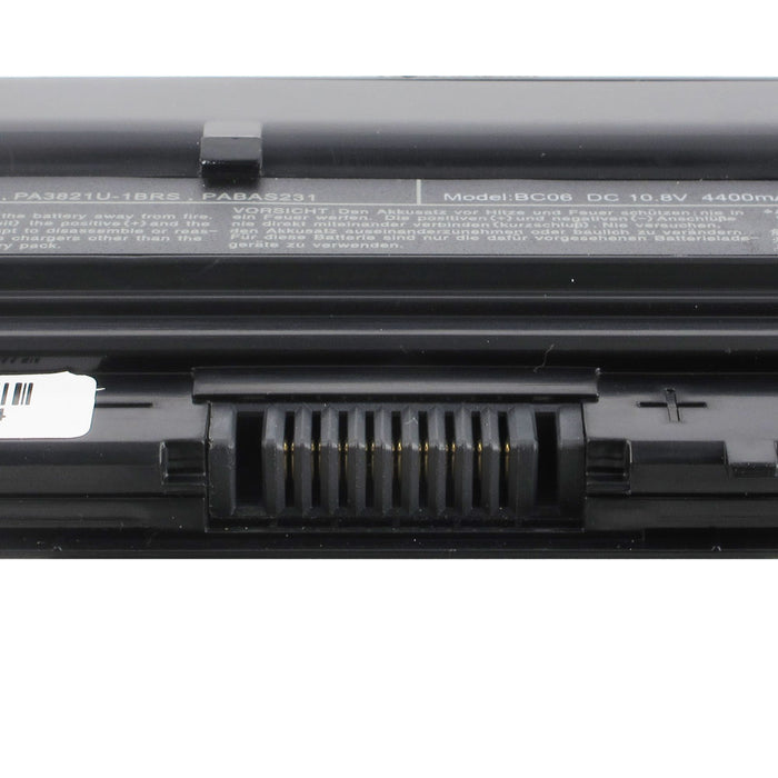 Toshiba PA3820U-1BRS PA3821U-1BRS Mini NB505 Mini NB500 Mini NB550D Series Satellite T230 Series Portege T230 Series PABAS231 [10.8V / 48Wh] Laptop Battery Replacement